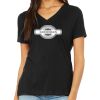 vinnysWomen's Relaxed Jersey Short Sleeve V Neck Tee Thumbnail