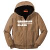 Washed Duck Cloth Insulated Hooded Work Jacket Thumbnail